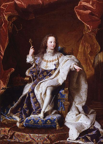 Hyacinthe Rigaud Portrait de Louis XV oil painting picture